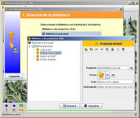 Organizando la biblioteca de proyectos de JClic en Windows 2000 y Java 1.5